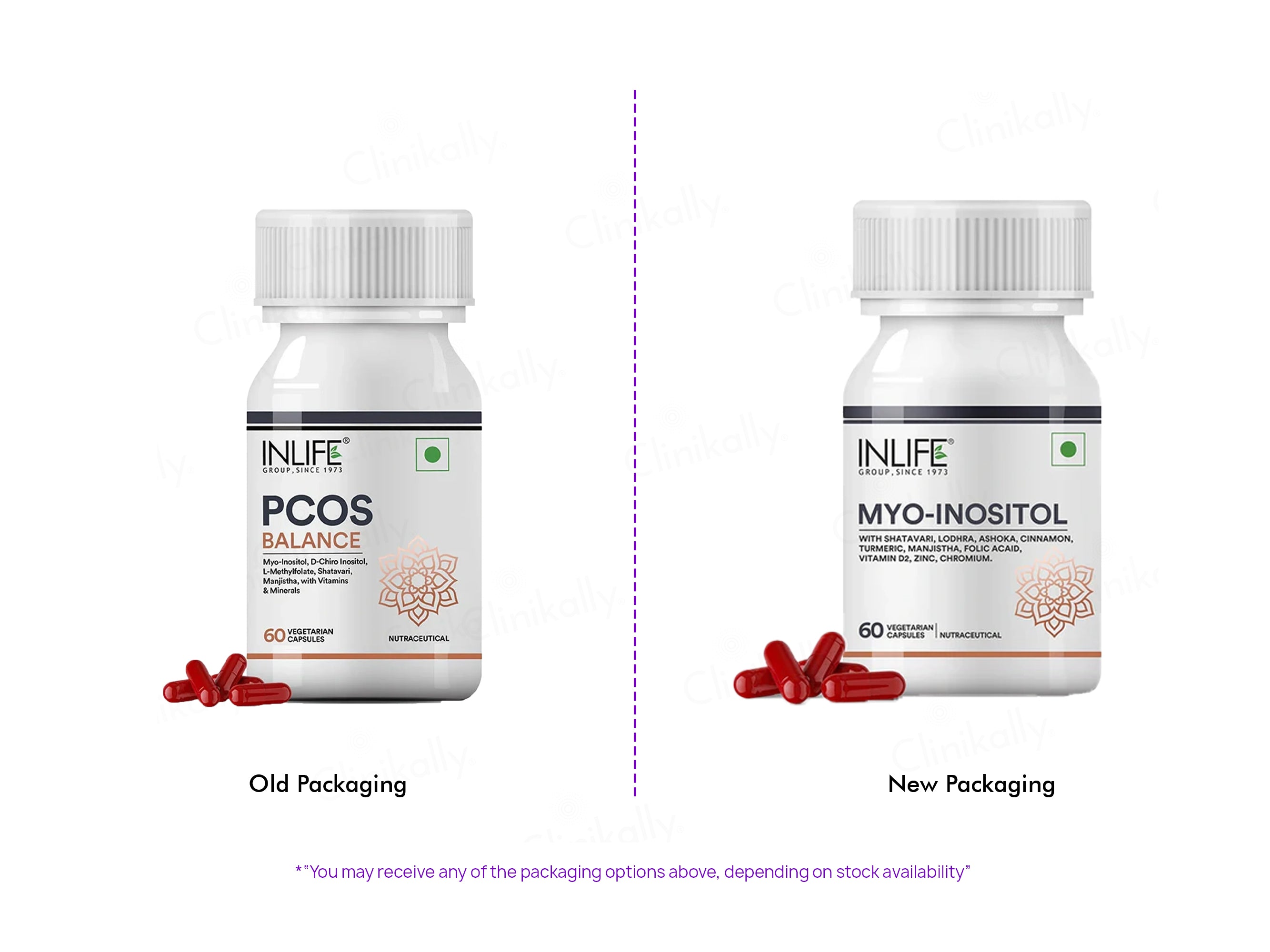 Inlife Myo-Inositol Nutraceutical Vegetarian Capsule For Women