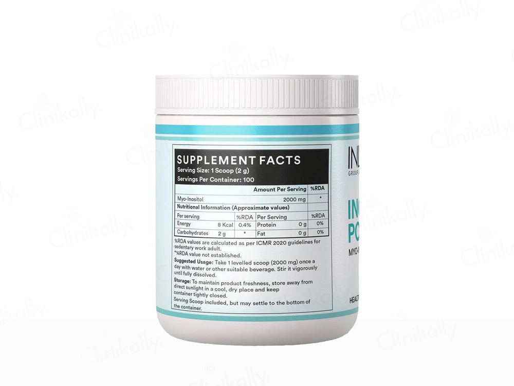Inlife Myo-Inositol 2000mg Health Supplement Powder