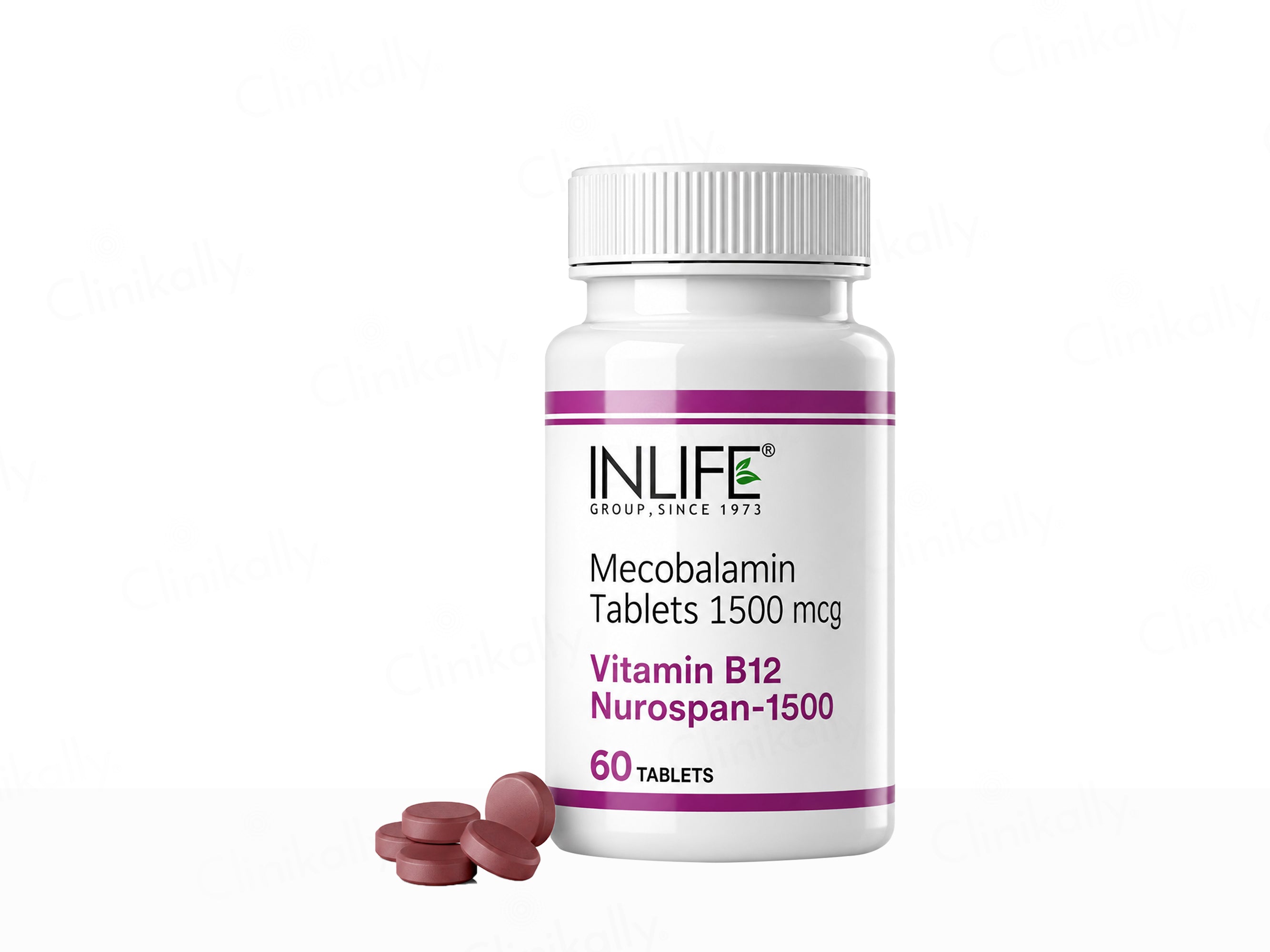 Inlife Nurospan-1500 Vitamin B12 (Methylcobalamin 1500mcg) Tablet