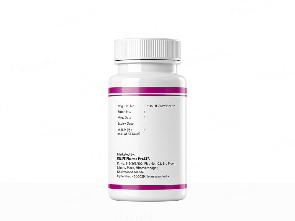 Inlife Nurospan-1500 Vitamin B12 (Methylcobalamin 1500mcg) Tablet