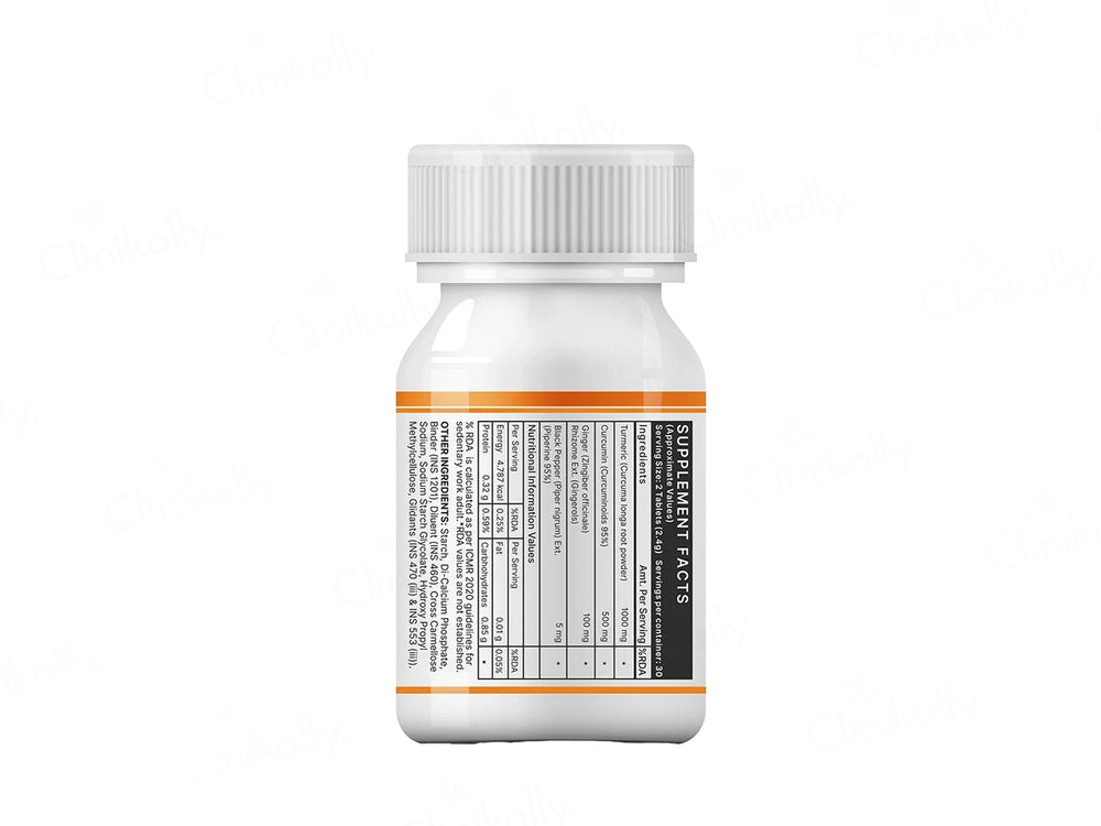 Inlife Turmeric Curcumin 1605mg Nutraceutical Tablet