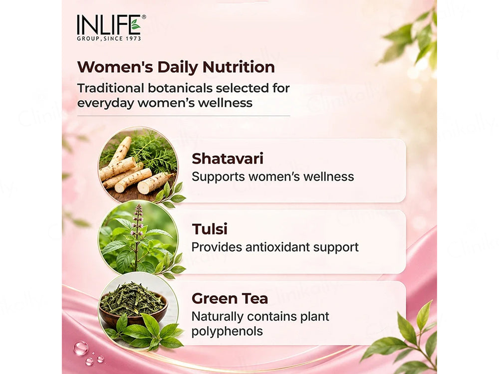 Inlife Whey Protein Nutraceutical Powder For Women