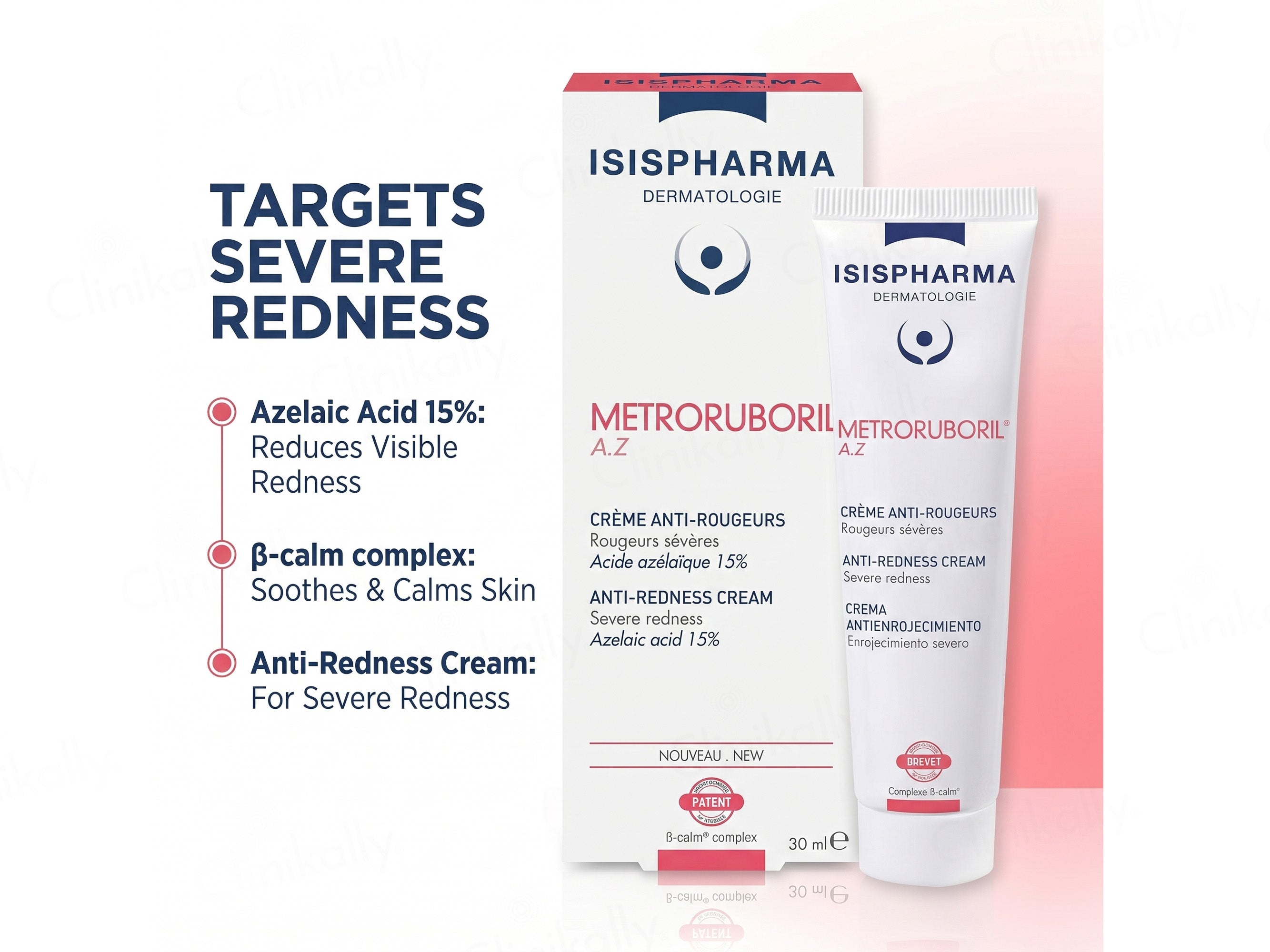 Isispharma Metroruboril A.Z Anti-Redness Cream