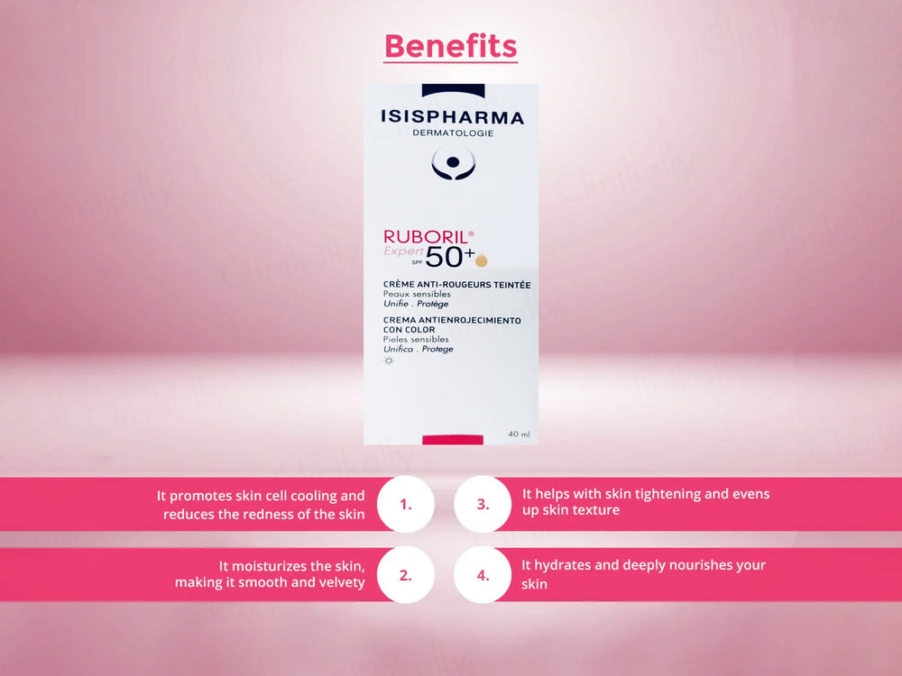Isispharma Ruboril Expert Tinted Anti-Redness Cream SPF 50+