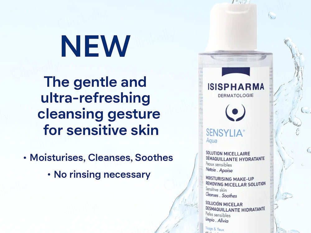 Isispharma Sensylia Aqua Moisturising Make-Up Removing Micellar Solution
