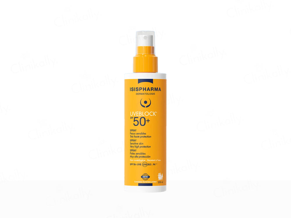 Isispharma UVE Block Spray Sunscreen SPF 50+ PA++++