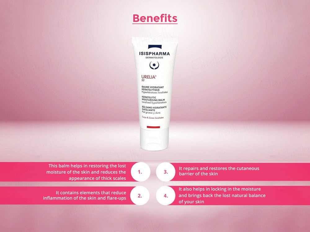 Isispharma Urelia 50 Keratolytic Moisturising Balm