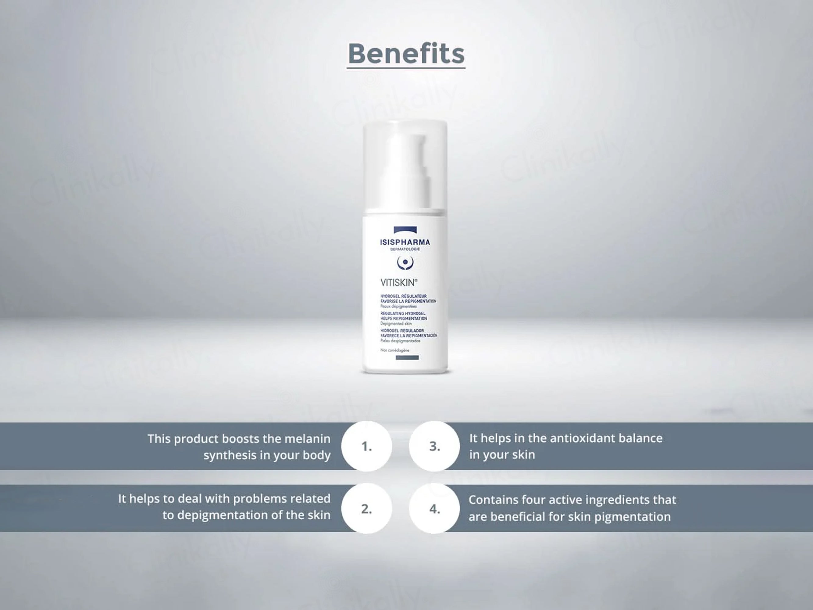 Isispharma Viti Skin Repigmentation Regulating Hydrogel