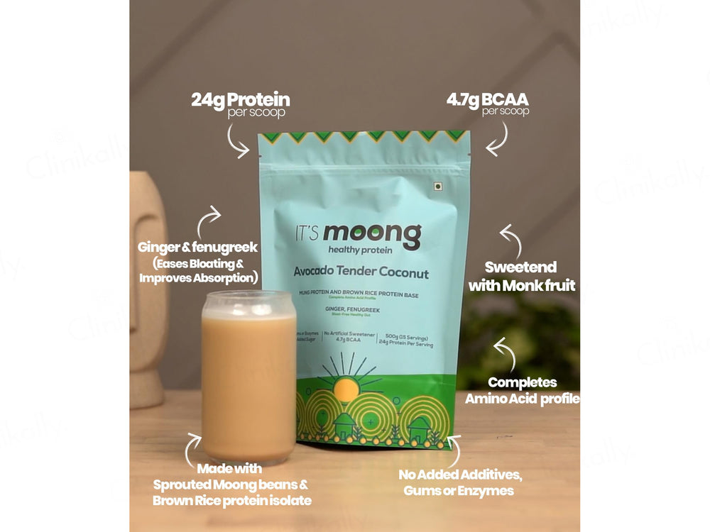 It's Moong Moong Bean & Brown Rice Plant Protein Supplement Powder