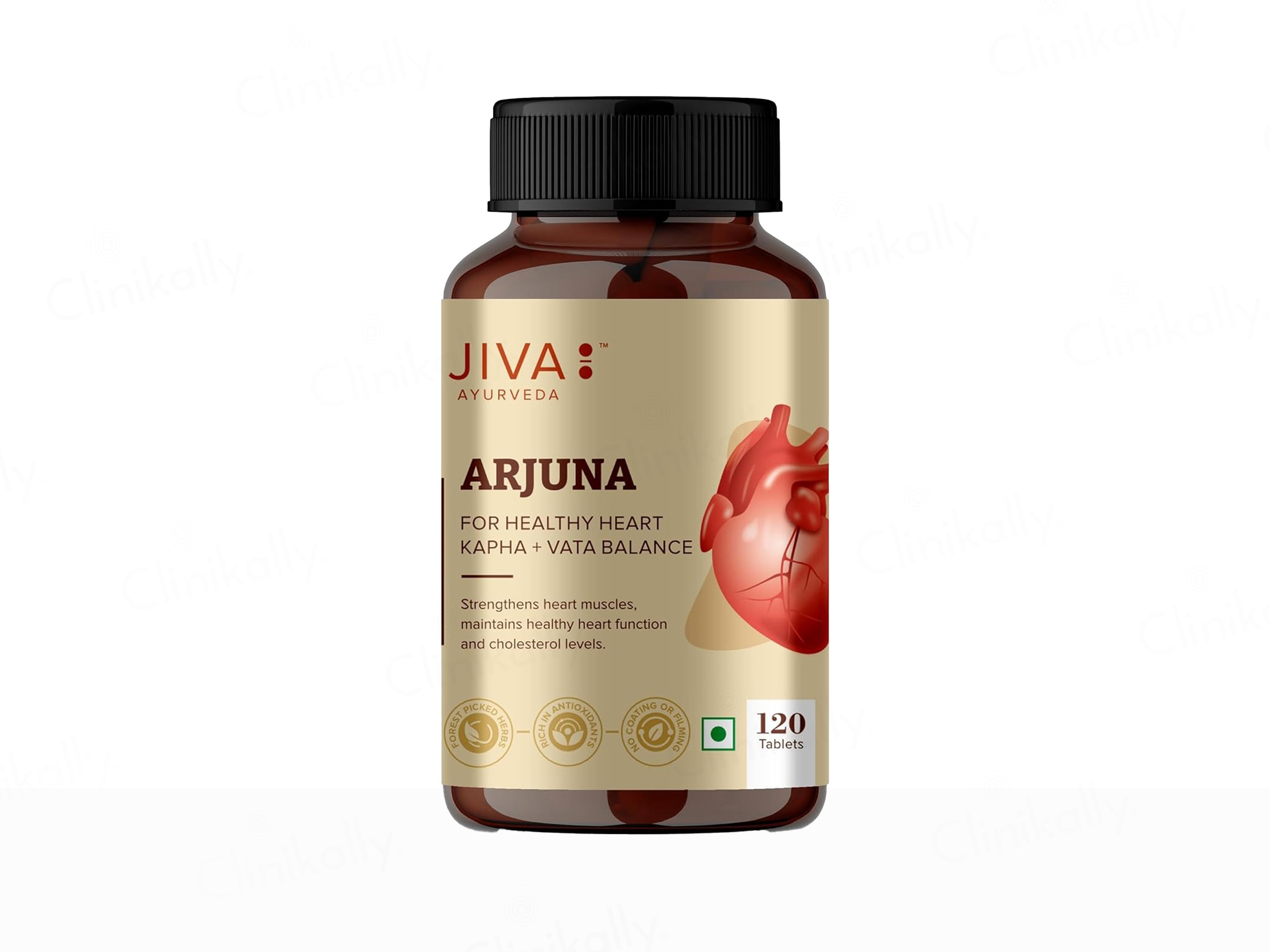 Jiva Ayurveda Arjuna Tablet For Healthy Heart