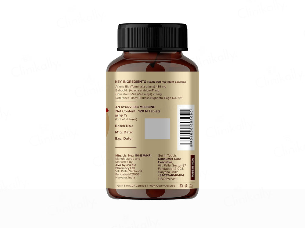 Jiva Ayurveda Arjuna Tablet For Healthy Heart