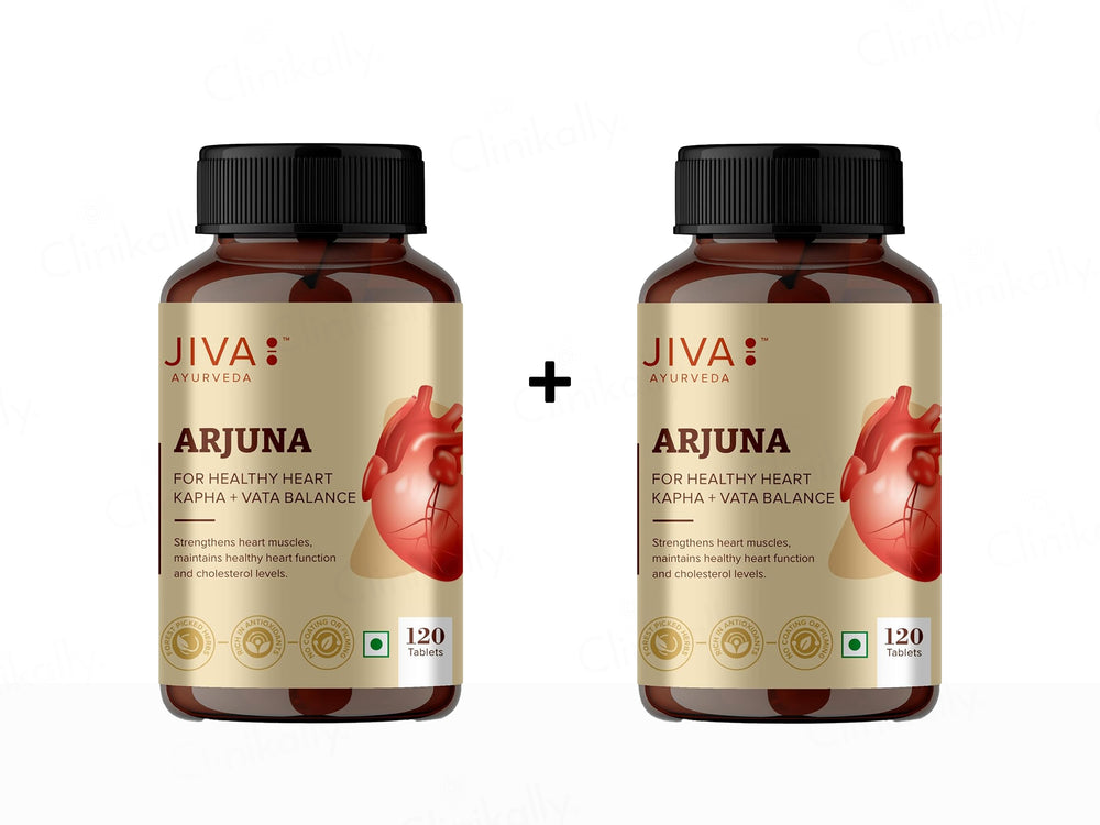Jiva Ayurveda Arjuna Tablet For Healthy Heart