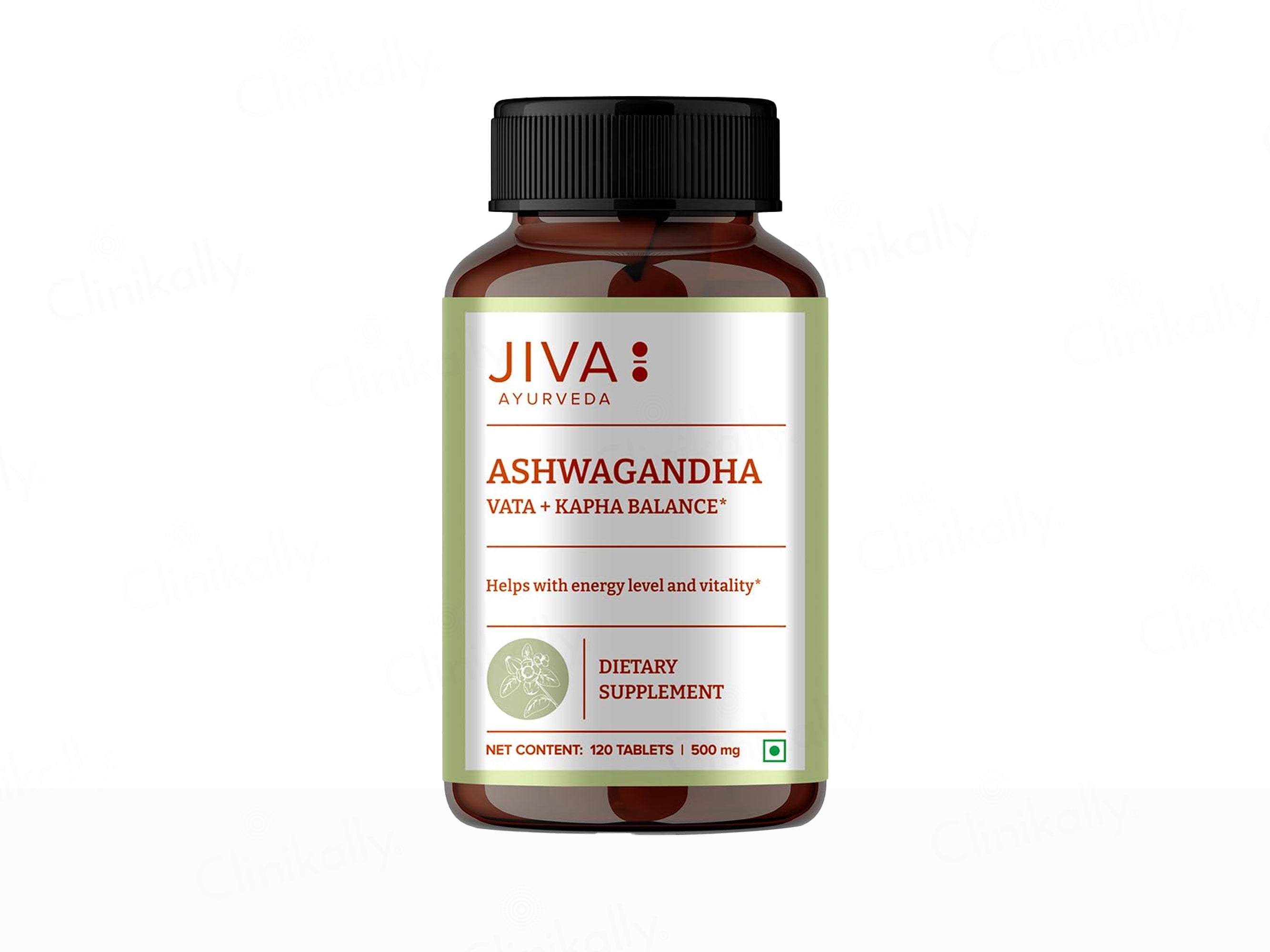 Jiva Ayurveda Ashwagandha Naturally Revitalises Tablet