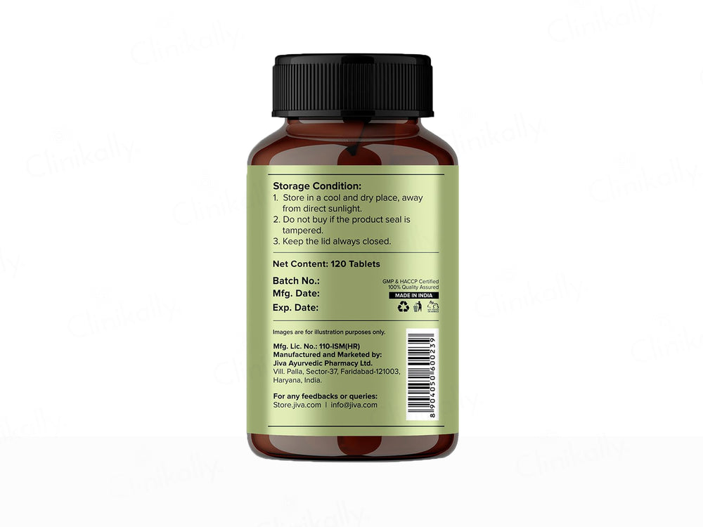 Jiva Ayurveda Ashwagandha Naturally Revitalises Tablet