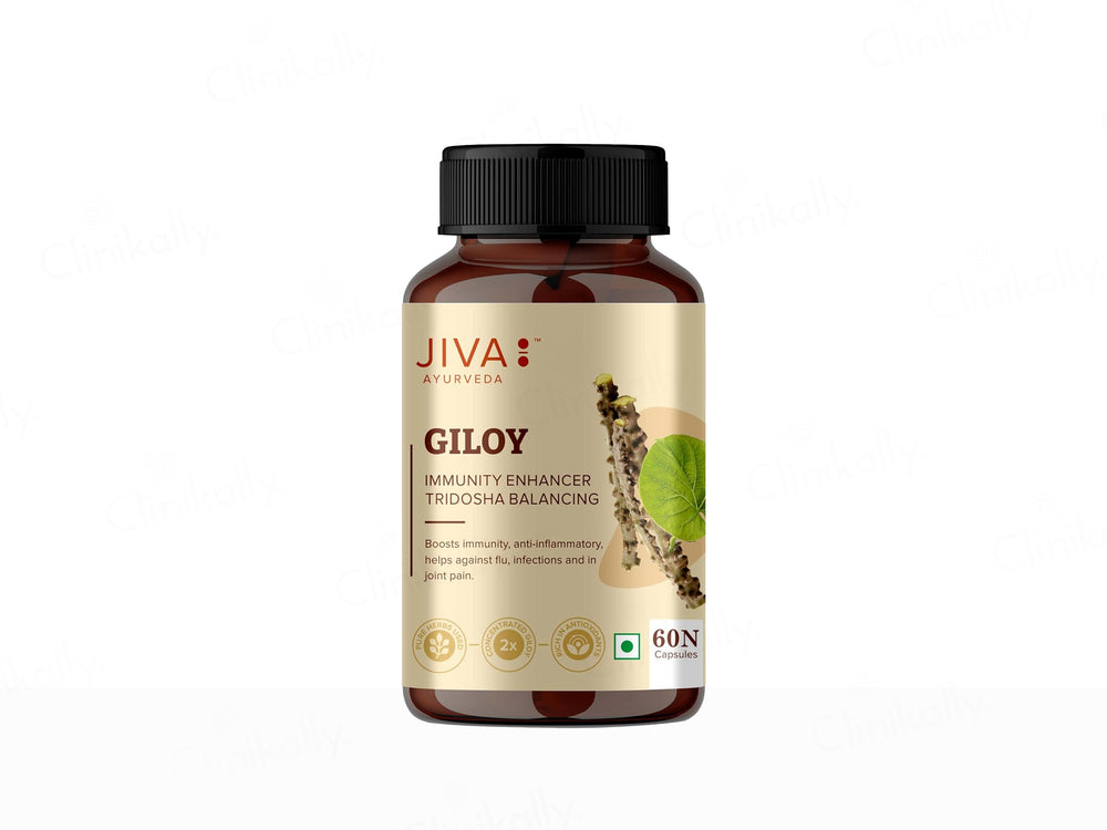 Jiva Ayurveda Giloy Immunity Enhancer Capsule