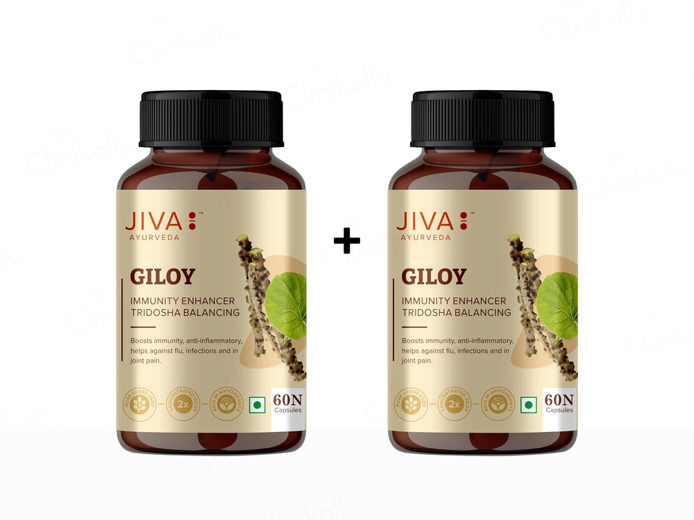 Jiva Ayurveda Giloy Immunity Enhancer Capsule