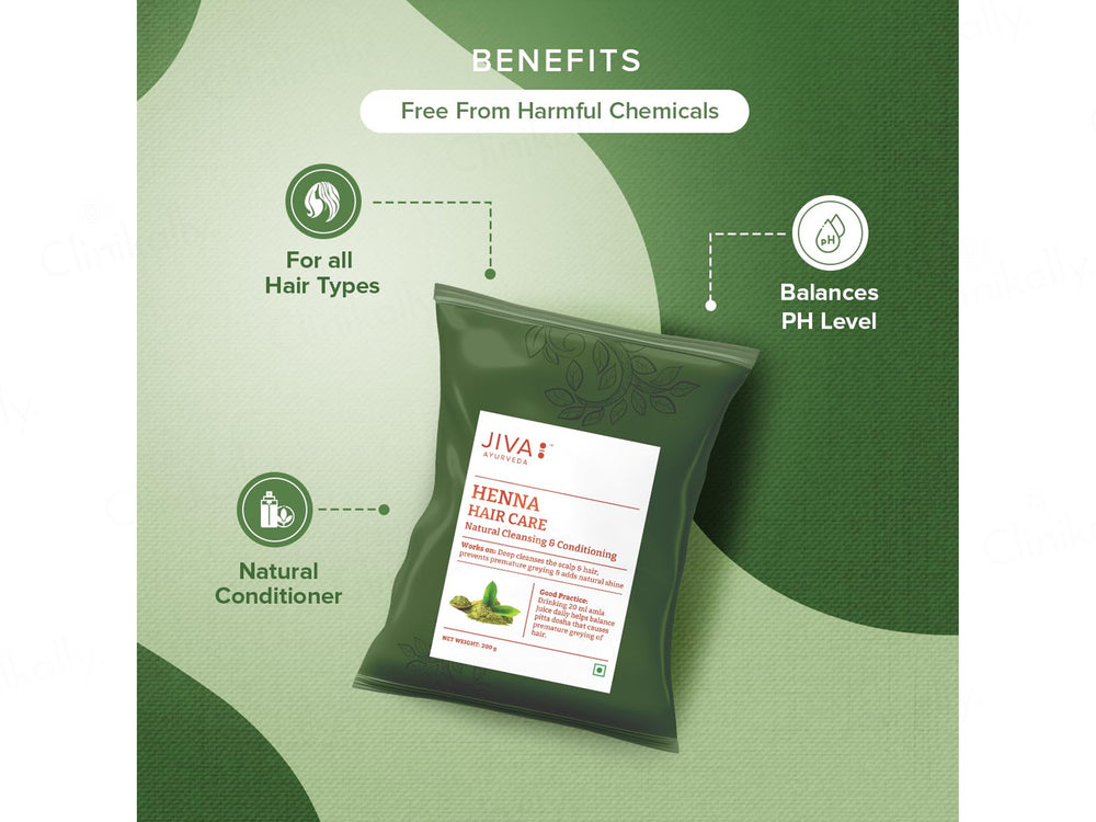 Jiva Ayurveda Henna Hair Care Powder