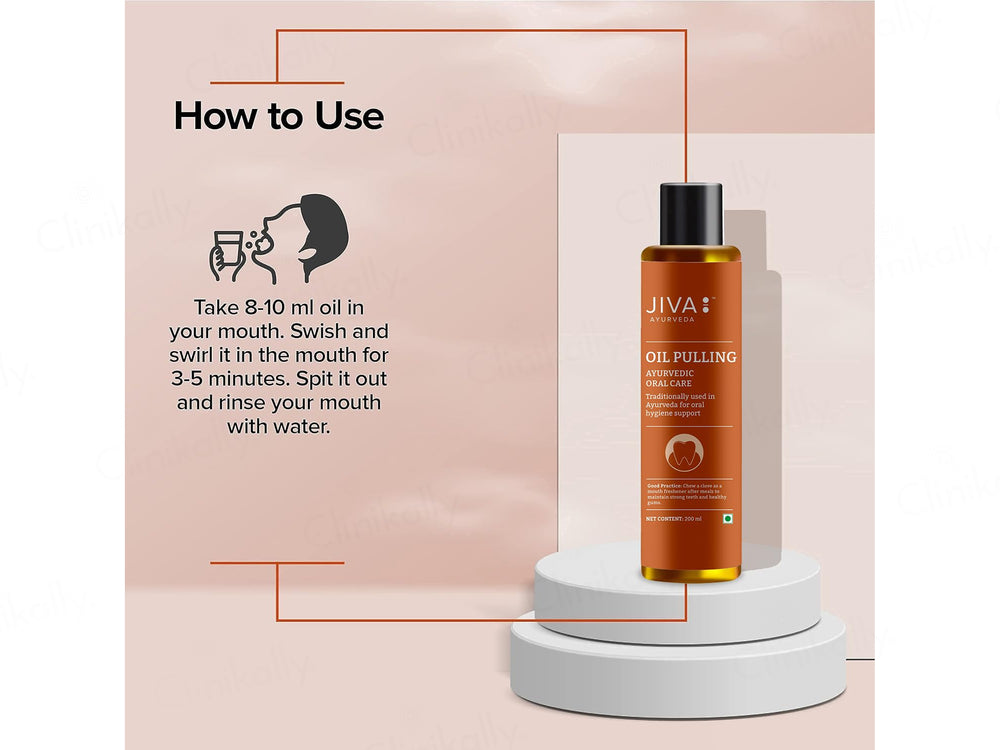Jiva Ayurveda Oil Pulling Oral Care Oil