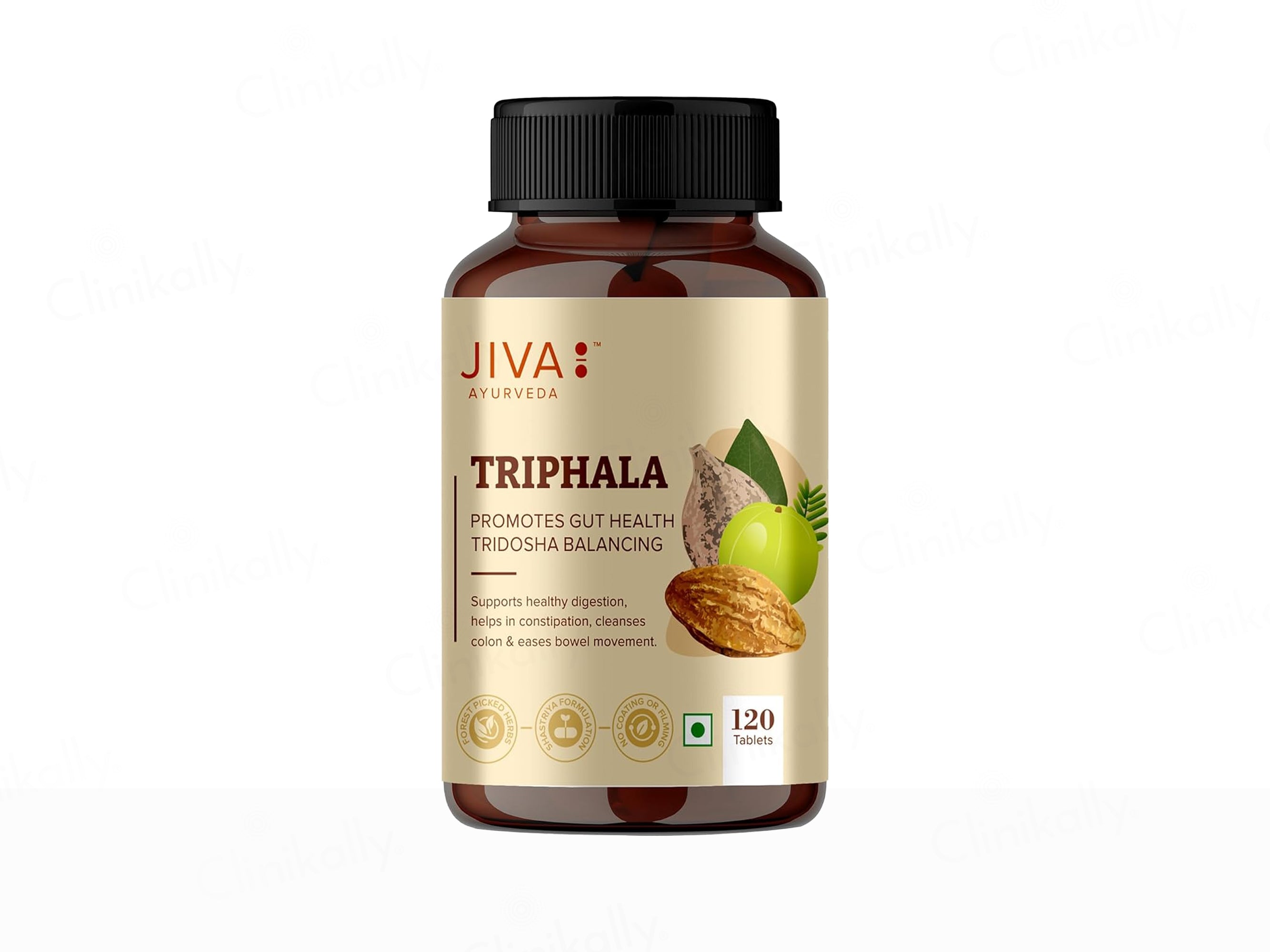 Jiva Ayurveda Triphala Tablet For Gut Health