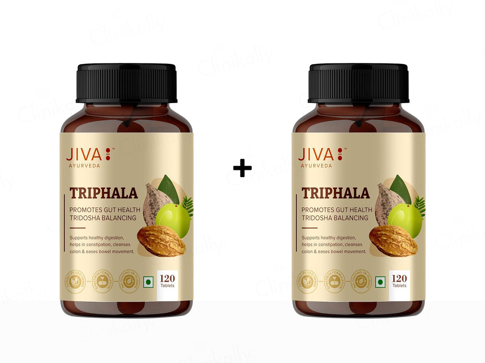 Jiva Ayurveda Triphala Tablet For Gut Health