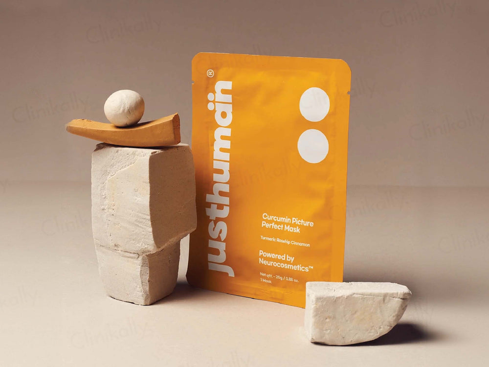 Justhuman Curcumin Picture Perfect Mask