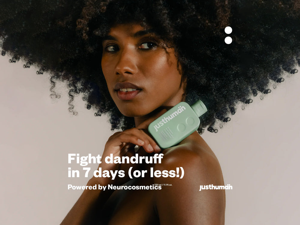 Justhuman Probiotic Anti-Dandruff Shampoo