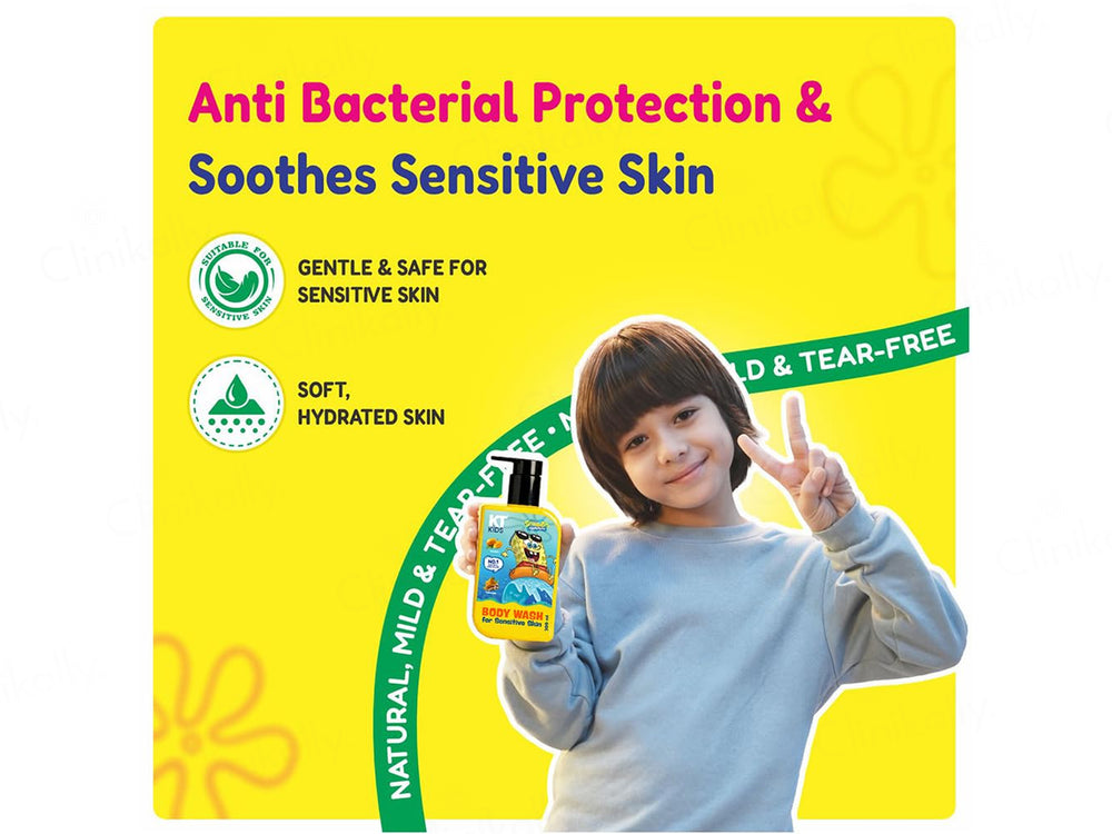 KT Kids Body Wash For Sensitive Skin