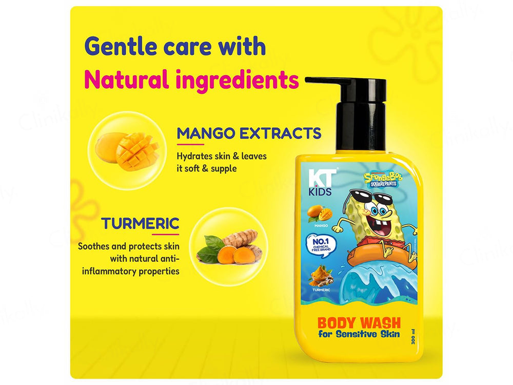 KT Kids Body Wash For Sensitive Skin