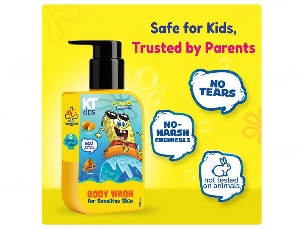 KT Kids Body Wash For Sensitive Skin