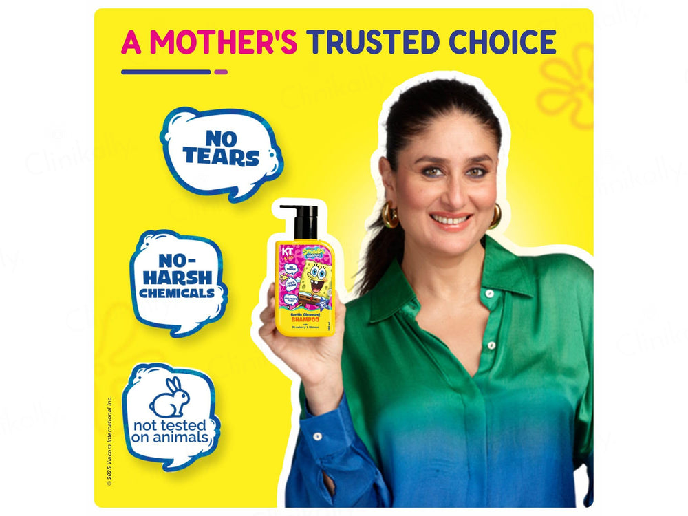 KT Kids Gentle Cleansing Shampoo For Girls (3 to 7 Years)