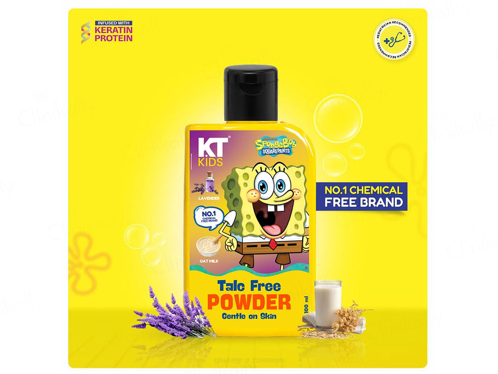 KT Kids Gentle Talc Free Powder