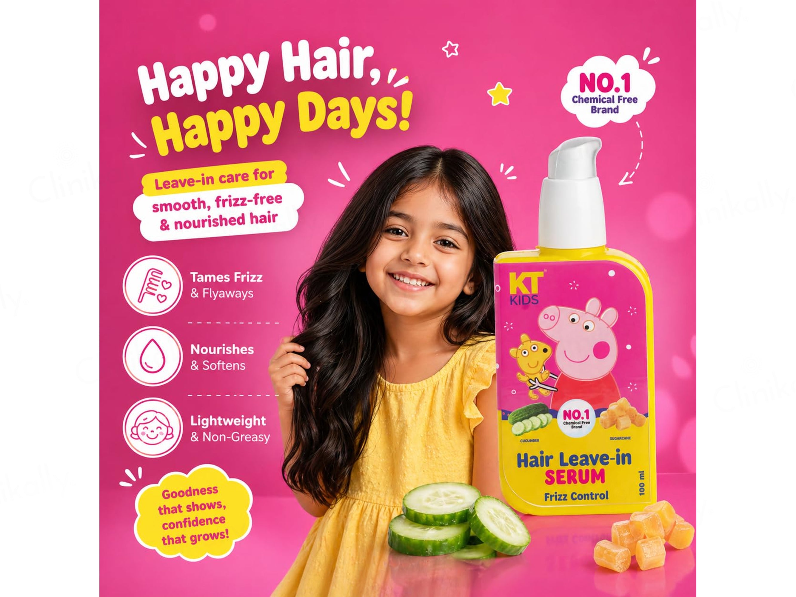 KT Kids Hair Leave-In Serum