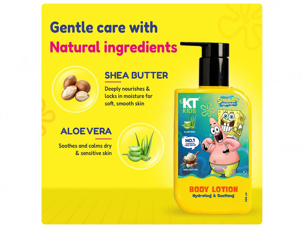KT Kids Hydrating & Soothing Body Lotion