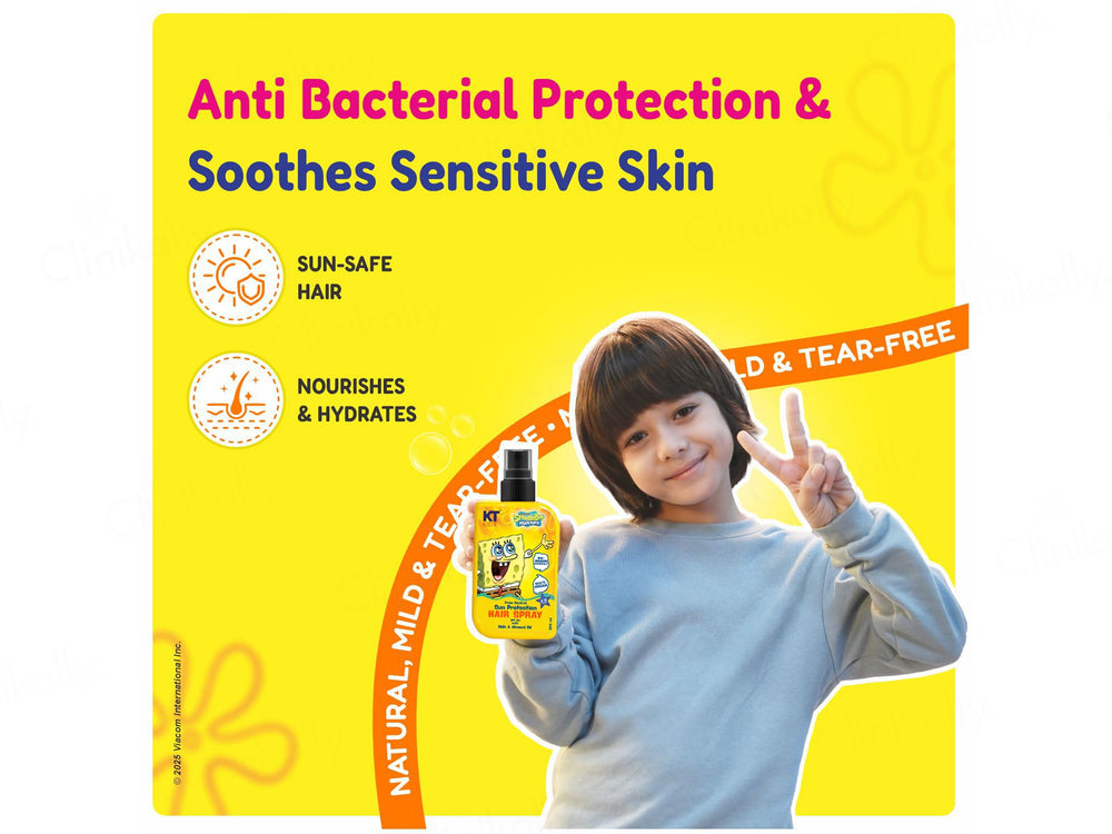 KT Kids Moisturising Sun Protection Hair Spray