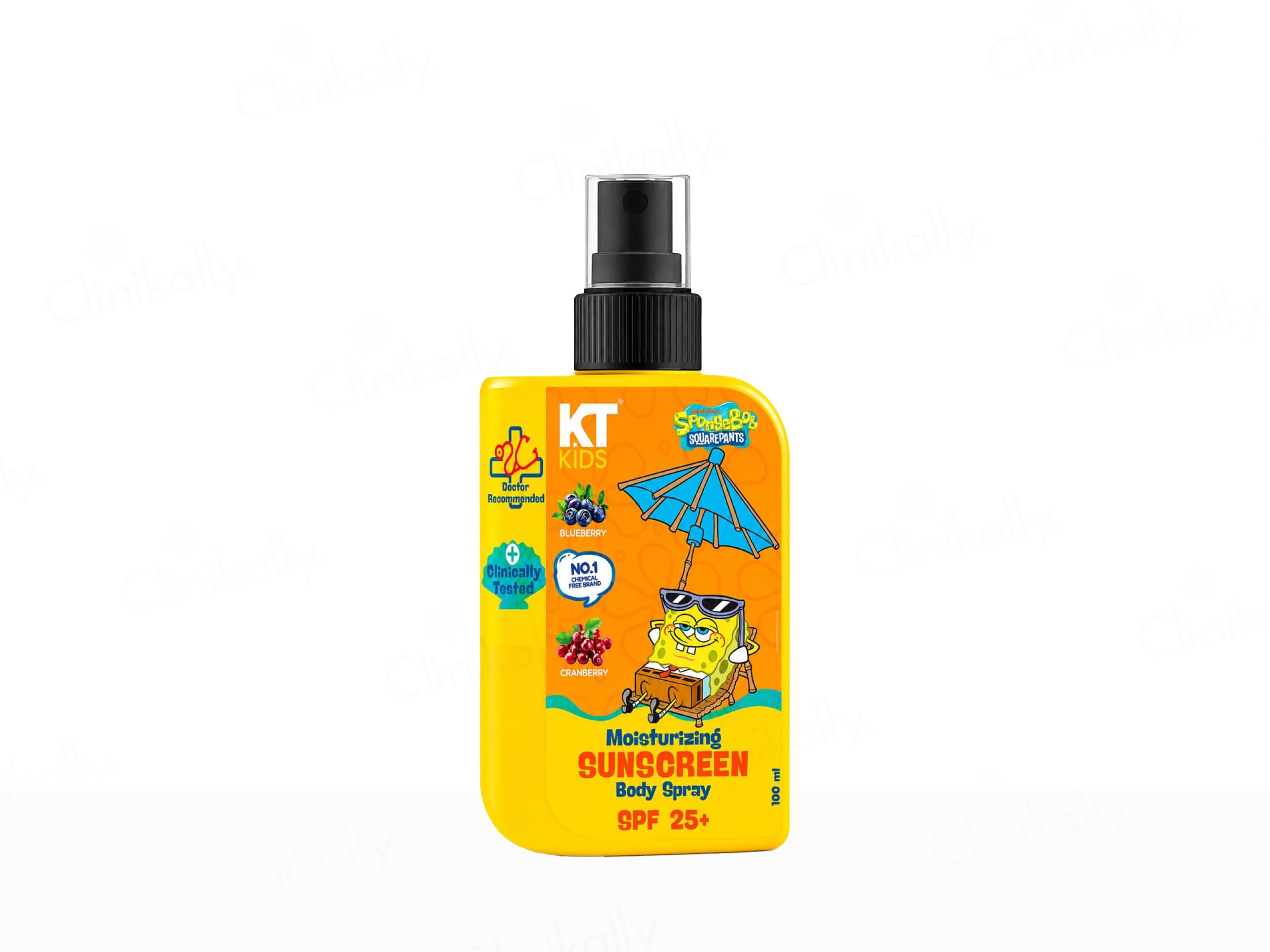 KT Kids Moisturizing Sunscreen Body Spray SPF 25+