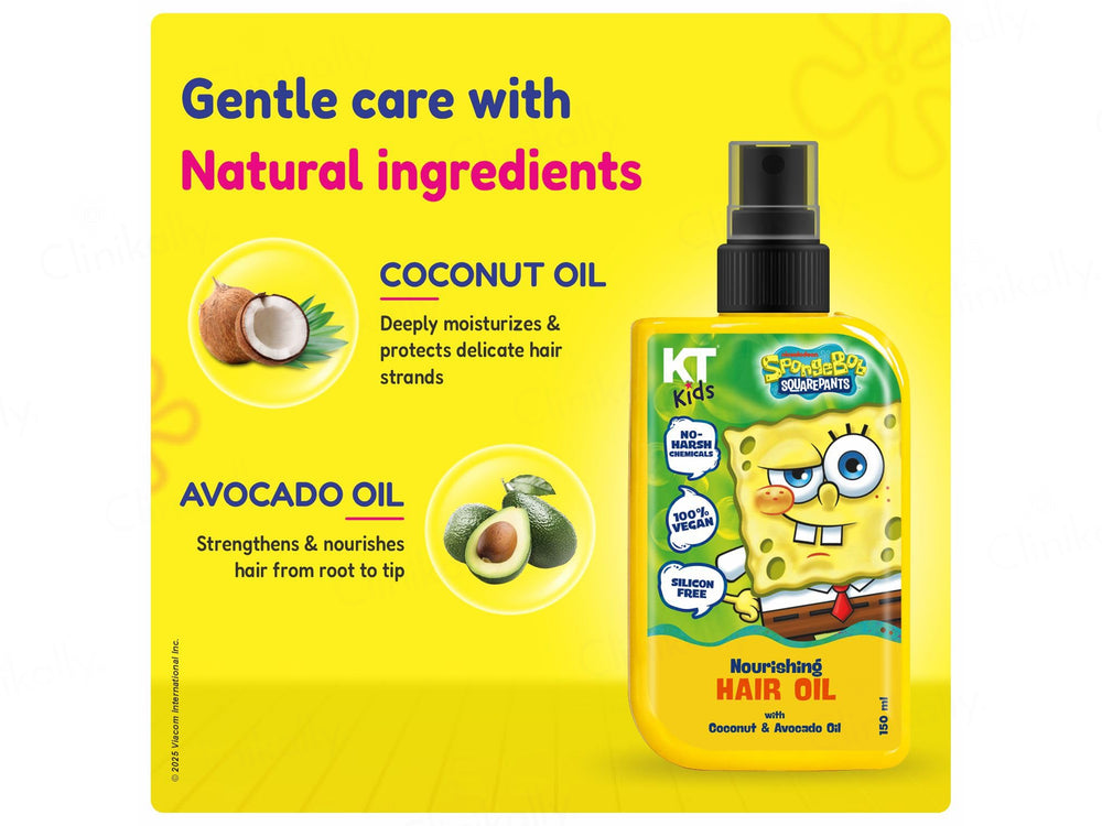 KT Kids Nourishing Hair Oil (3 to 12 Years)
