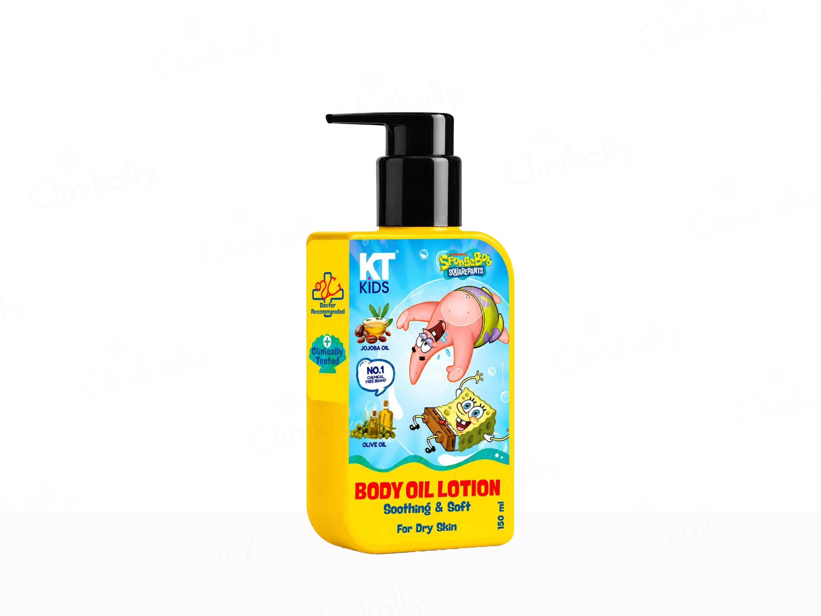 KT Kids Soothing & Soft Body Oil Lotion