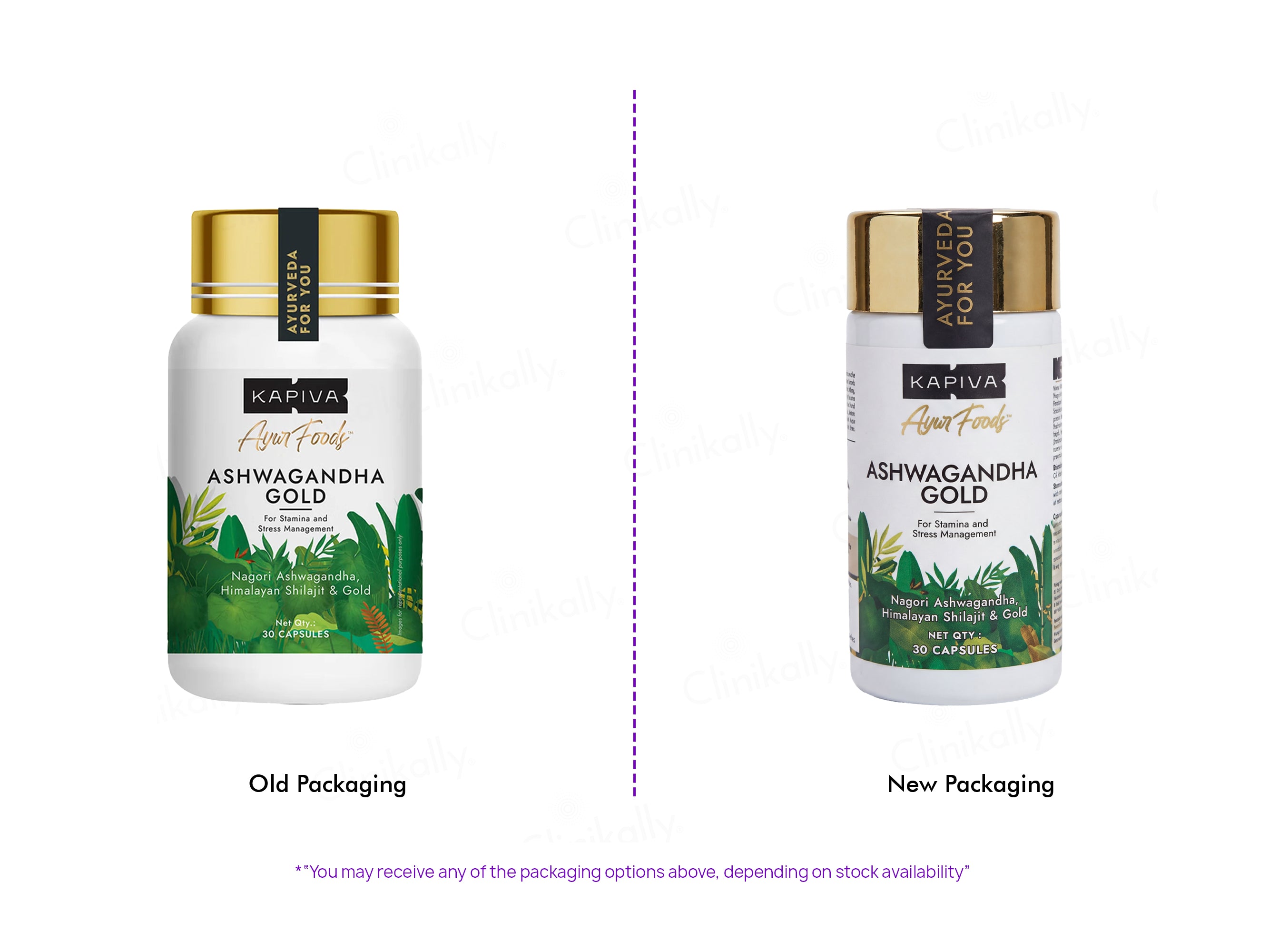 Kapiva Ashwagandha Gold Capsule For Stamina & Stress Management