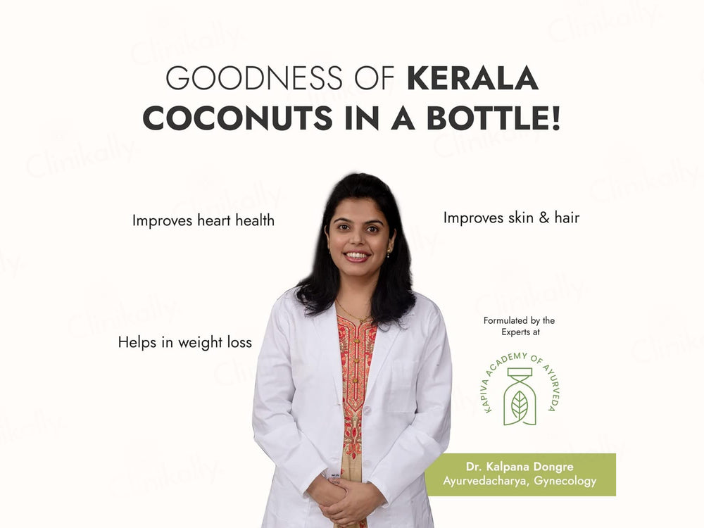 Kapiva Kerala Virgin Coconut Cold Pressed Oil