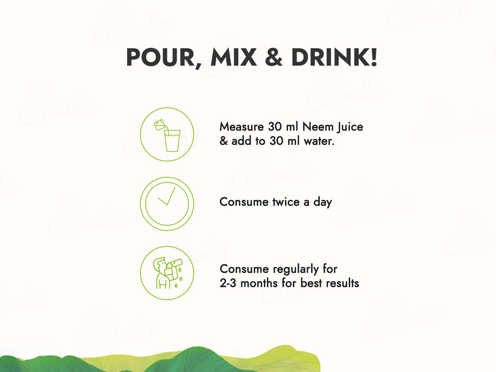 Kapiva Rajasthani Neem Juice For Hair & Skin Health