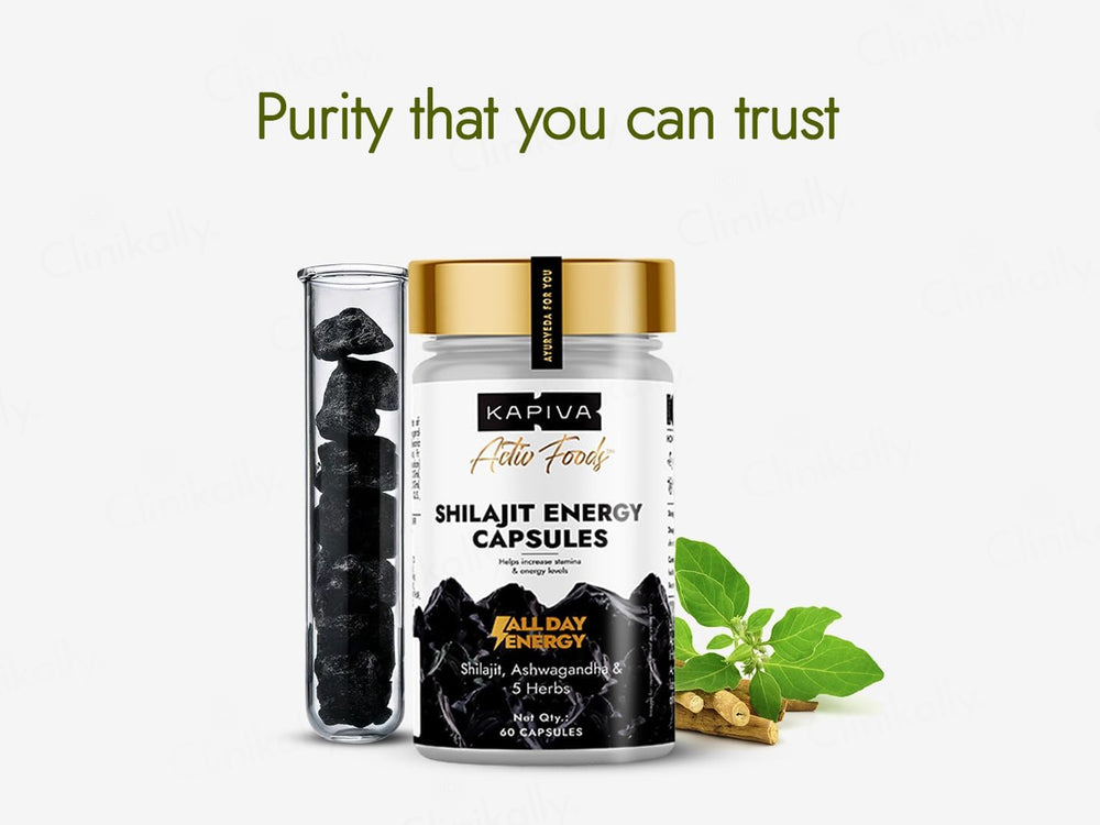 Kapiva Shilajit Energy Capsule