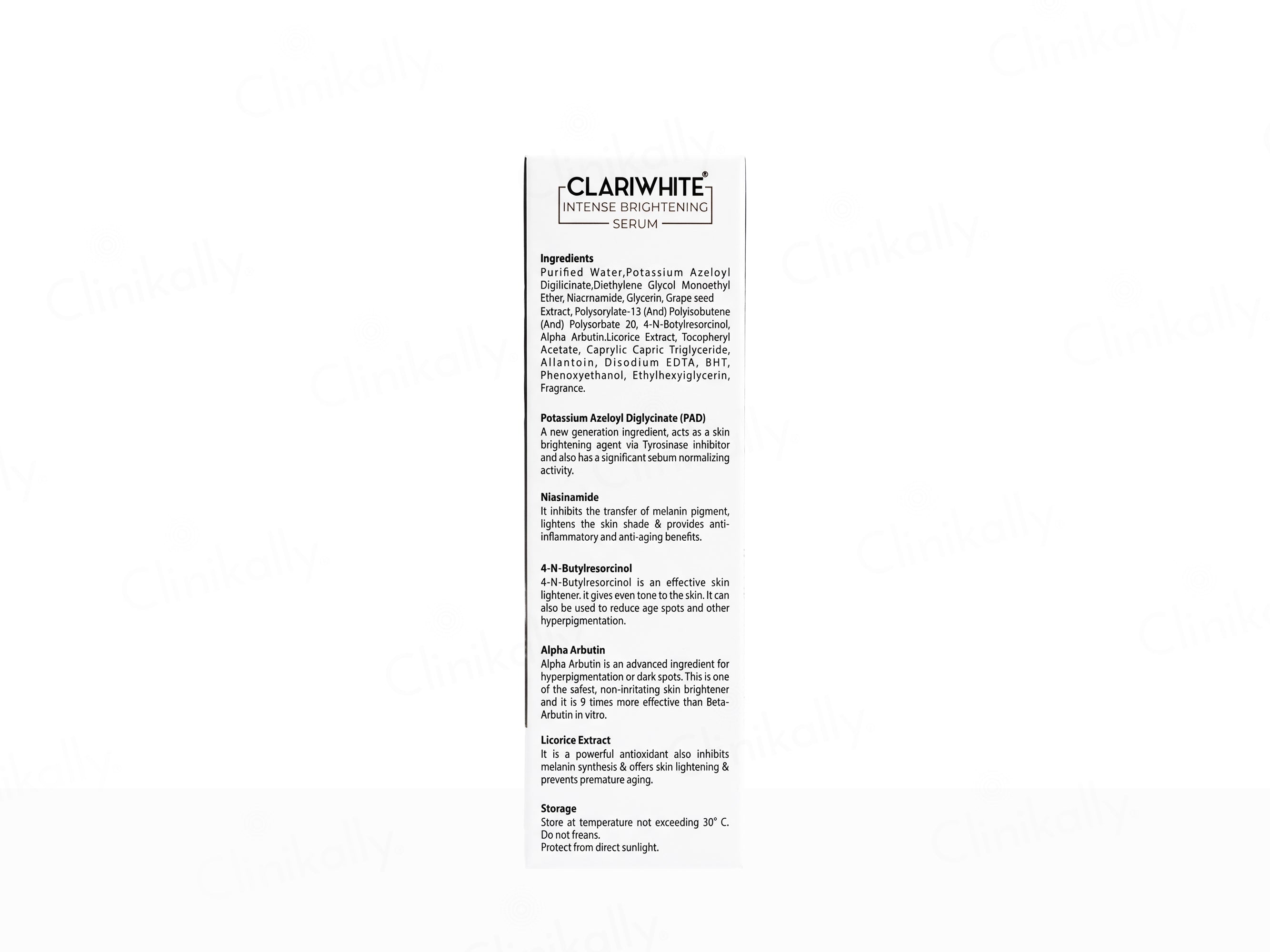 Kemiq Clariwhite Intensive Brightening Serum