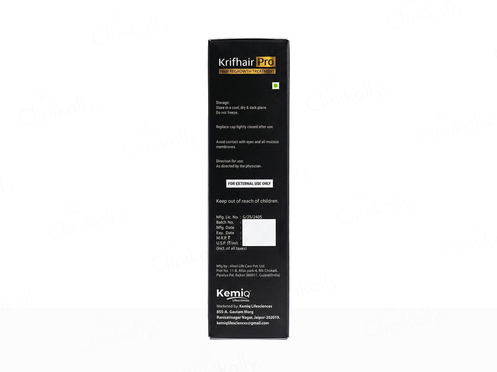 Kemiq Krifhair Pro Hair Regrowth Treatment Serum
