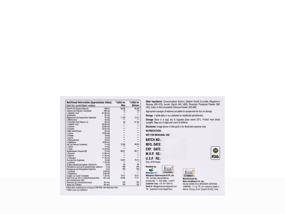 Kerafort Hair Supplement Tablet