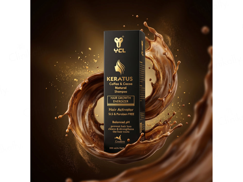 Keratus Coffee & Cocoa Natural Hair Growth Shampoo