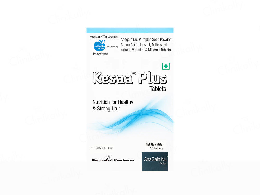 Kesaa Plus Nutraceutical Tablet For Healthy & Strong Hair