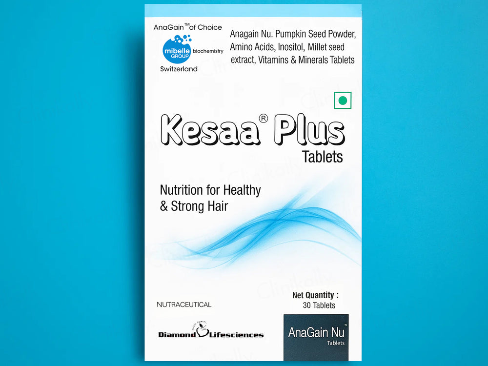 Kesaa Plus Nutraceutical Tablet For Healthy & Strong Hair