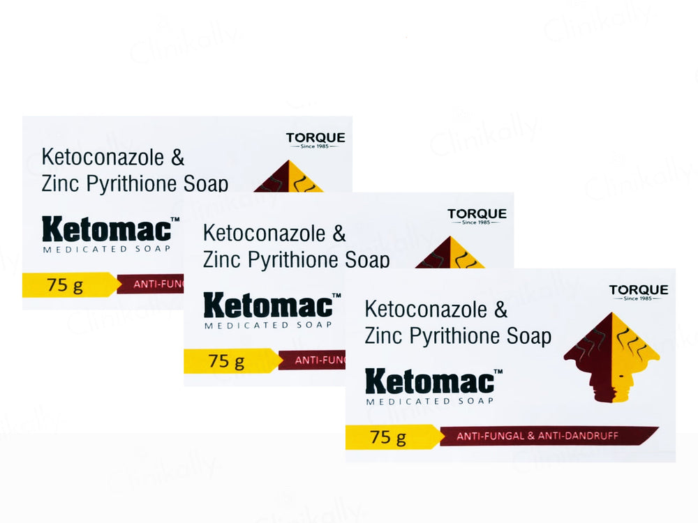 Ketomac Anti-Fungal & Anti-Dandruff Medicated Soap