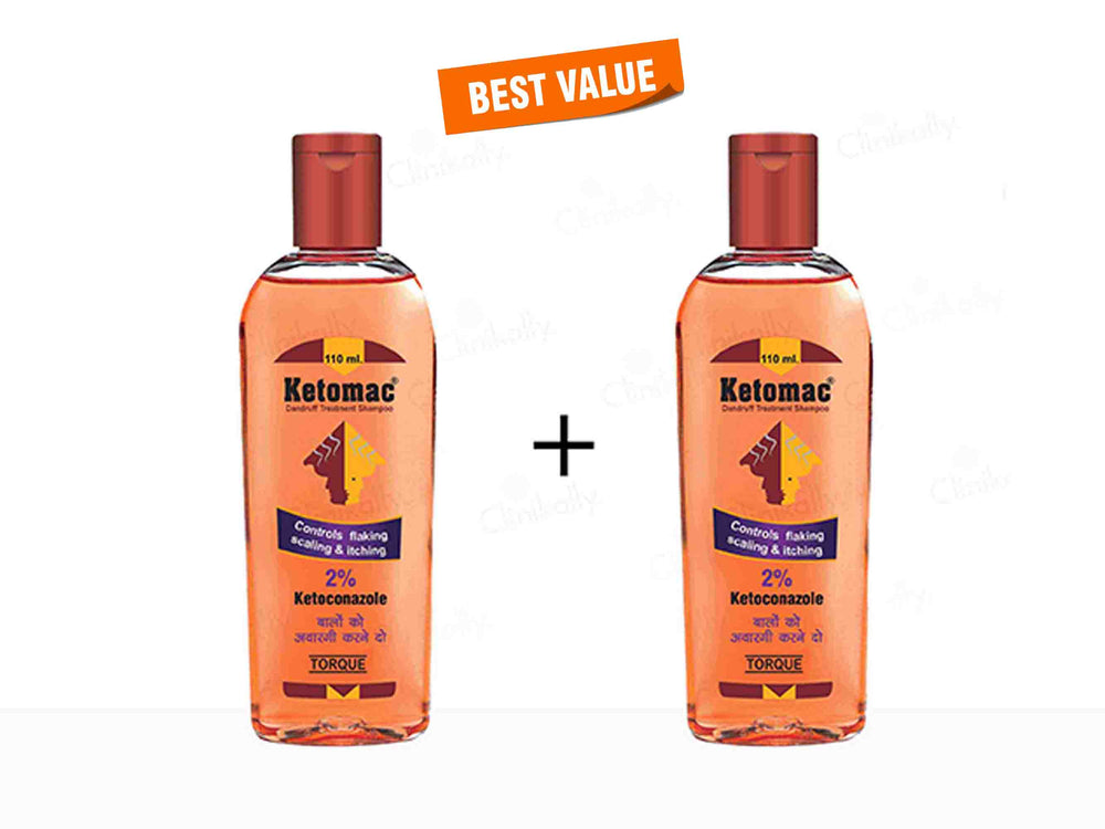 Ketomac Dandruff Treatment Shampoo - Clnikally