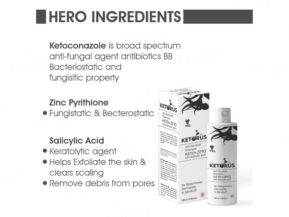 Ketorus Anti-Dandruff Shampoo